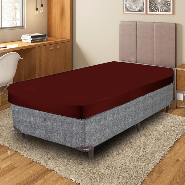 Capa Colchão Solteiro Malha Gel Lisa Zíper Conforto Macia