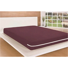 Capa Colchão Tecido Com Zíper Prática Lavável Premium Vinho