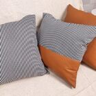 Capa Couro Sintético - Coleção Industrial 45x45cm