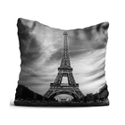 Capa De Almofada 42x42cm Cidades Paris Torre Eiffel