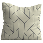 Capa De Almofada 42x42cm Geomertico Areia