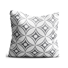 Capa De Almofada 42x42cm Geometrico Cinza