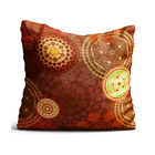 Capa De Almofada 42x42cm Mandalas Terra