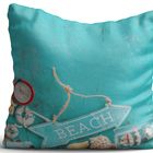 Capa De Almofada 42x42cm Nautica Beach Tiffany