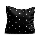 Capa De Almofada 42x42cm Poás Preto E Branco