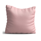 Capa De Almofada 42x42cm Rosa Claro Lisa