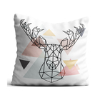 Capa De Almofada 42x42cm Scandinavo Alce