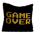 Capa De Almofada 42x42cm Video Game  Game Over