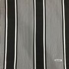 Capa De Almofada 43x43 Cm Karsten Listrada- Preto E Branco