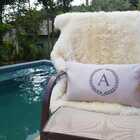 Capa De Almofada 50x30 Letra H