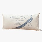 Capa De Almofada 80x40 Salon Pavão