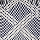 Capa de Almofada Quadrada Agave Tecido Azul 43x43cm