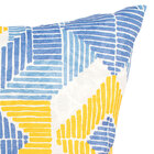 Capa De Almofada Amarela 3 Unidades 45cm X 45cm Com Zíper Est