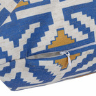 Capa de Almofada América Moche Azul 43x43cm