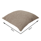 Capa de Almofada Quadrada Araguaia Caqui 43x43cm