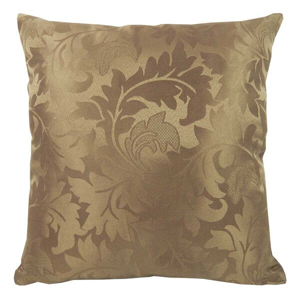 Capa De Almofada Arezo Arabescos Bege 45x45cm