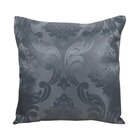 Capa De Almofada Arezo Arabescos Chumbo 45x45cm