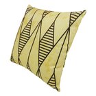 Capa De Almofada Art Deco Marfim Marmorizado Ritz 44x44