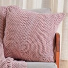 Capa De Almofada Atacama Rustic Style 45x45 Wild Rosê