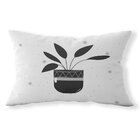 Capa De Almofada Baguete Own Flor Decorativa - 45x32 Cm