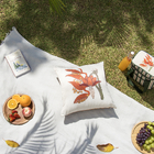 Capa de Almofada Quadrada Bananeira 2x43x43cm