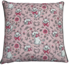 Capa De Almofada Belize Impermeável Zíper Invisível Estampa:o