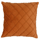 Capa de Almofada Cantonê Laranja 40x40cm