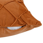 Capa de Almofada Cantonê Laranja 40x40cm