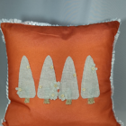 Capa De Almofada Cenouras 45x45cm