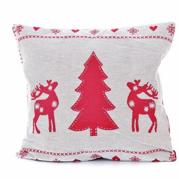 Capa De Almofada Cervena Sortido 45x45cm Enfeite De Natal