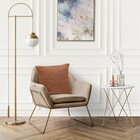 Capa de Almofada Chade Caramelo 45X45cm