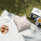 Capa de Almofada Quadrada Concha Rosa 2x43x43cm