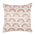 Capa de Almofada Quadrada Concha Rosa 2x43x43cm
