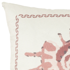 Capa de Almofada Quadrada Concha Rosa 2x43x43cm