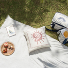 Capa de Almofada Quadrada Concha Rosa 2x43x43cm