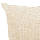 Capa de Almofada Curvas Champagne 43x43cm