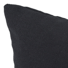 Capa de Almofada Danny Preta 43x43cm Inspire