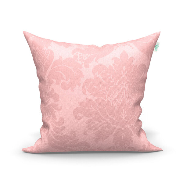 Capa De Almofada Decorativa  Rosê Medalhão 45cm X 45cm 1 Unid