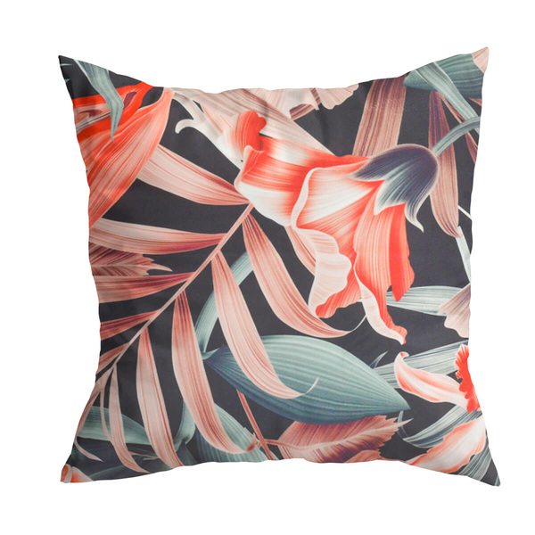 Capa De Almofada Decorativa Floral Colorida 45x45cm Mod2