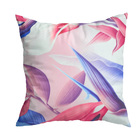 Capa De Almofada Decorativa Floral Colorida 45x45cm Mod9