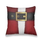 Capa De Almofada Decorativa Own Cinto Do Papai Noel - 45x45 Cm