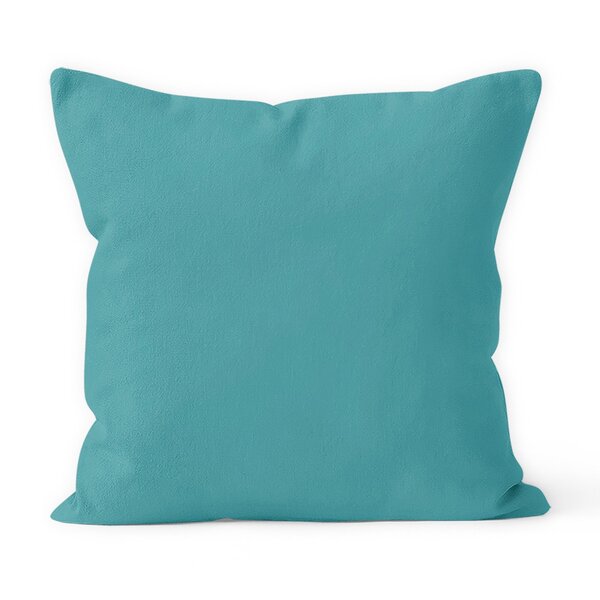 Capa De Almofada Decorativa Own Lisa Azul Turquesa - 45x45 Cm