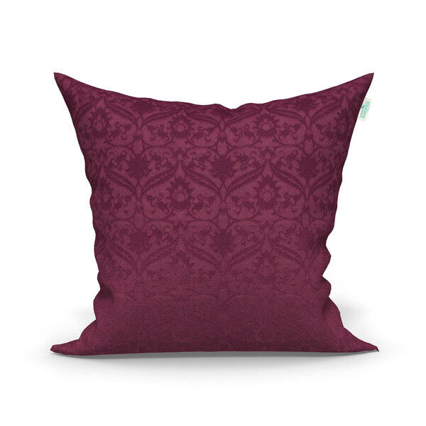 Capa De Almofada Decorativa Roxo Medalhão 45cm X 45cm 1 Unida