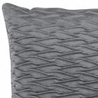 Capa de Almofada Dunas Cinza 43x43cm