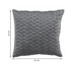 Capa de Almofada Dunas Cinza 43x43cm