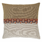 Capa de Almofada Quadrada Dupla Face Kilim Algodão Cru 43x43cm Jacquard Tecidos