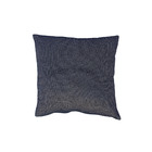 Capa de Almofada Quadrada Eco Suave Jacquard Preta 45x45cm Sf