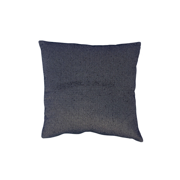 Capa de Almofada Quadrada Eco Suave Jacquard Preta 45x45cm Sf