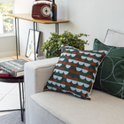 Capa De Almofada Estampa Abstrata Circular Em Jacquard Oikos