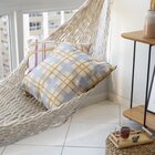 Capa De Almofada Estampa Identidade Em Jacquard Oikos Branco